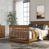 F06424 Full-Size Bed Rails, Coach Cherry