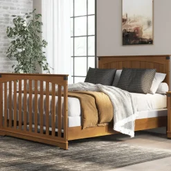 F06424 Full-Size Bed Rails, Coach Cherry