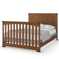 F06424 Full-Size Bed Rails, Coach Cherry