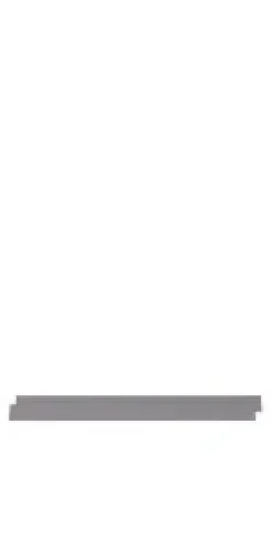 F06474 Full-Size Bed Rails, Cool Gray