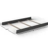 F06454 Full-Size Bed Rails, Cool Gray