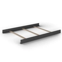 F06454 Full-Size Bed Rails, Cool Gray