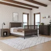 F06401 Full-Size Bed Rails, Dapper Gray