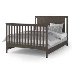 F06401 Full-Size Bed Rails, Dapper Gray