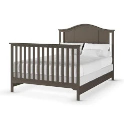 F06401 Full-Size Bed Rails, Dapper Gray