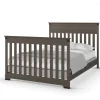 F06474 Full-Size Bed Rails, Dapper Gray