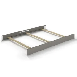 F06424 Full-Size Bed Rails, Lunar Gray