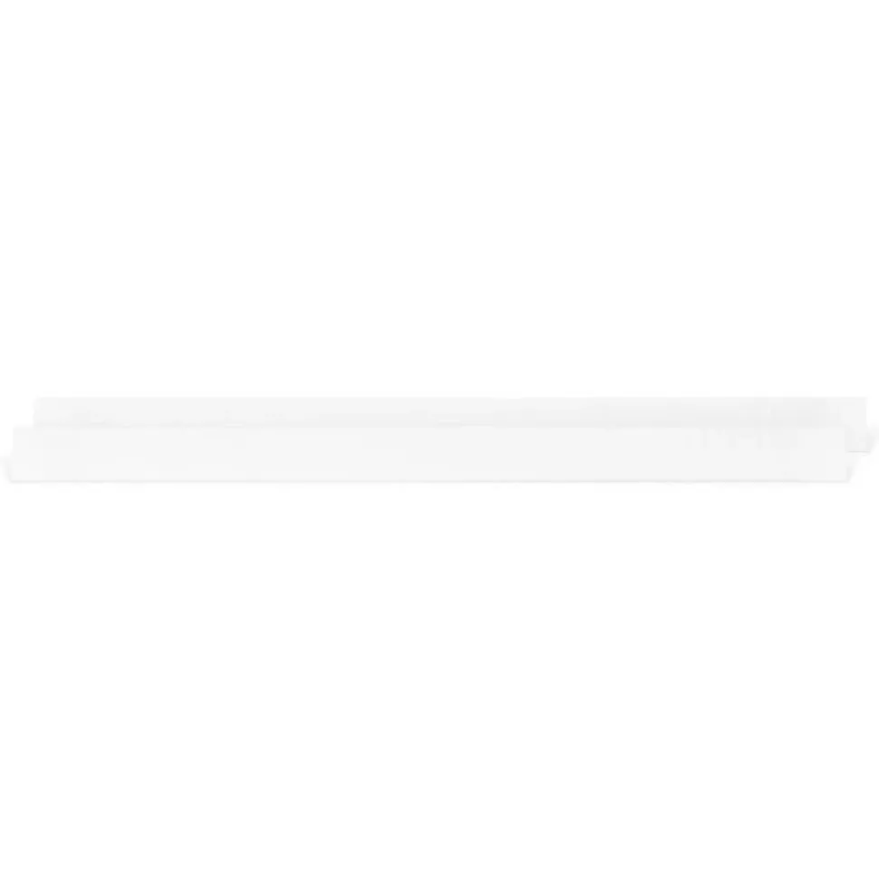 F06474 Full-Size Bed Rails, Matte White