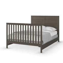 F06401 Full-Size Bed Rails, Matte White