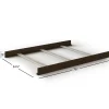 F06454 Full-Size Bed Rails, Slate