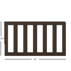F09501 Toddler Guard Rail, Brushed Truffle