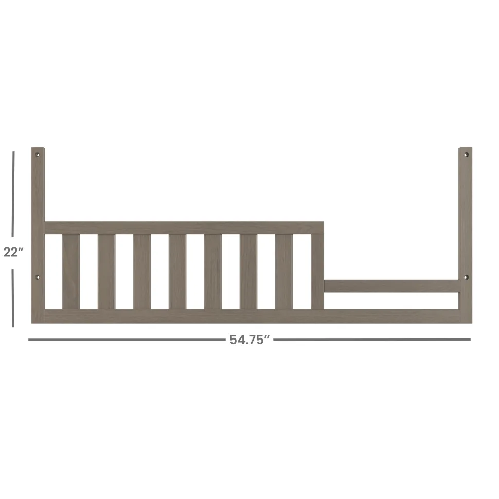 F09554 Toddler Guard Rail, Crescent Gray