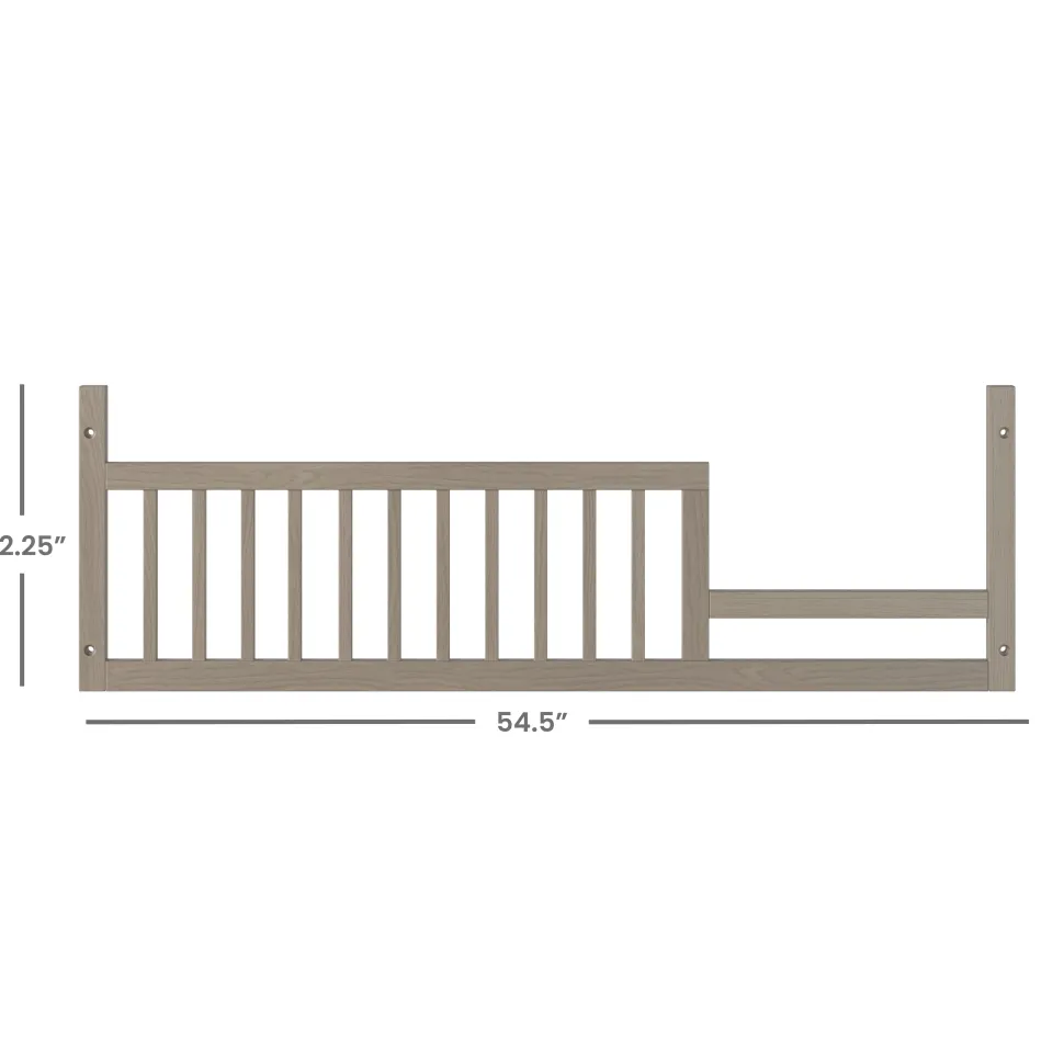 F09503 Toddler Guard Rail Crescent Grey
