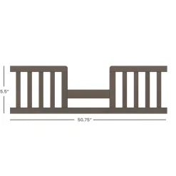 F09514 Toddler Guard Rail Dapper Grey
