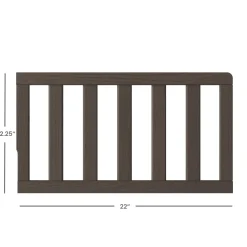 F09501 Toddler Guard Rail, Dapper Gray