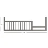 F09502 Toddler Guard Rail, Lunar Gray