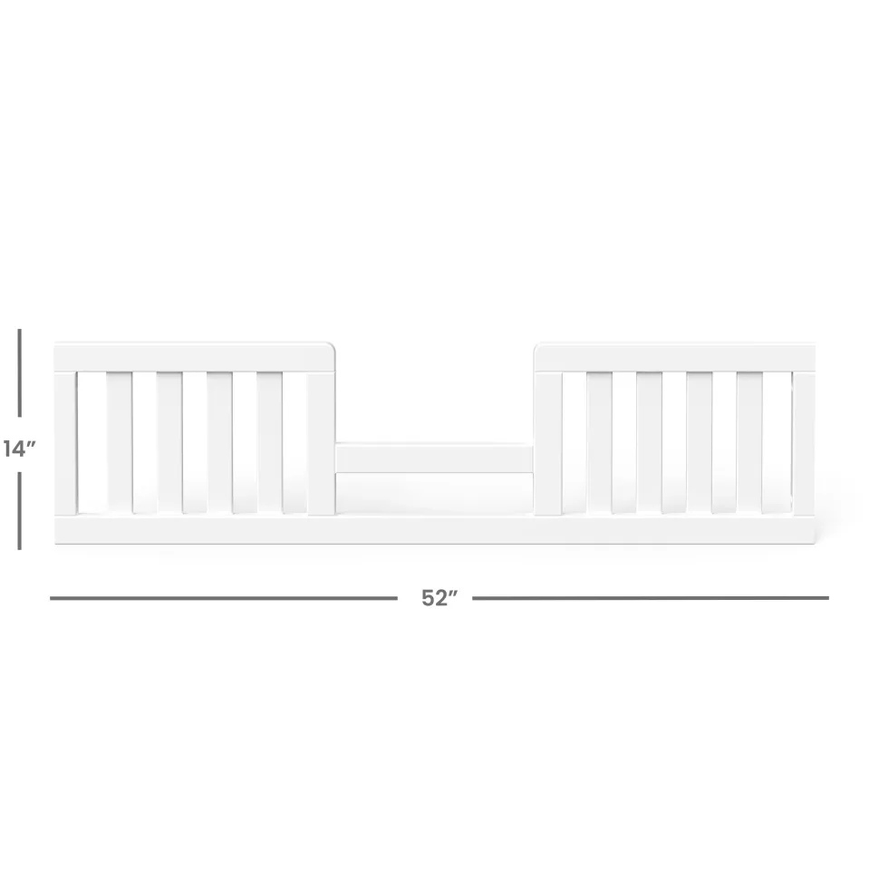 F09544 Toddler Guard Rail, Matte White