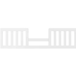 F09544 Toddler Guard Rail, Matte White