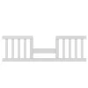 F09514 Toddler Guard Rail, Matte White