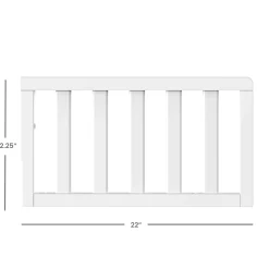 F09501 Toddler Guard Rail Matte White