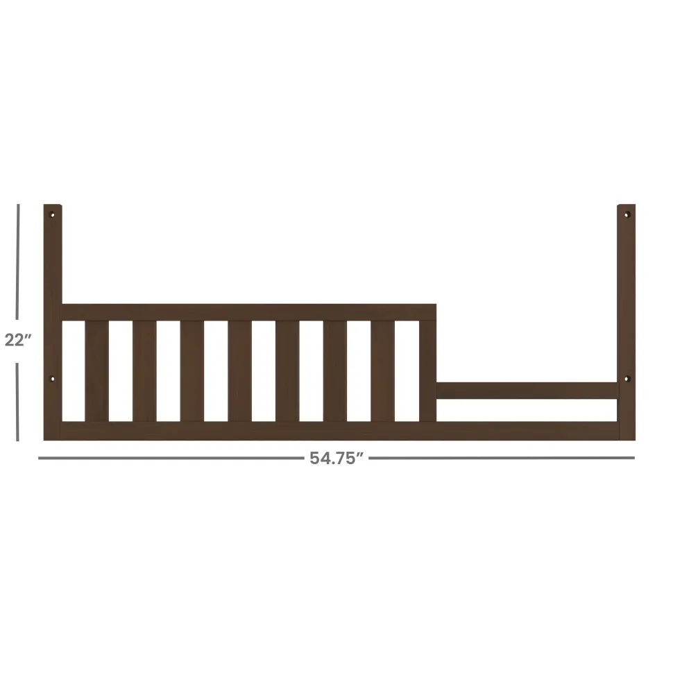 F09554 Toddler Guard Rail, Toasted Chestnut