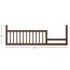 F09502 Toddler Guard Rail, Toasted Chestnut