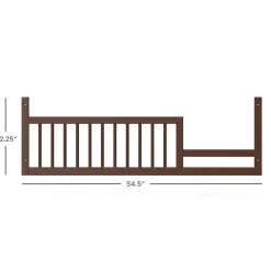 F09502 Toddler Guard Rail, Toasted Chestnut