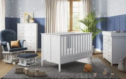 F01792 Universal Changing Table Topper, Matte White