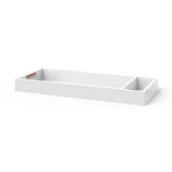 F01792 Universal Changing Table Topper, Matte White