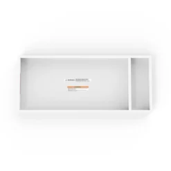 F01792 Universal Changing Table Topper, Matte White