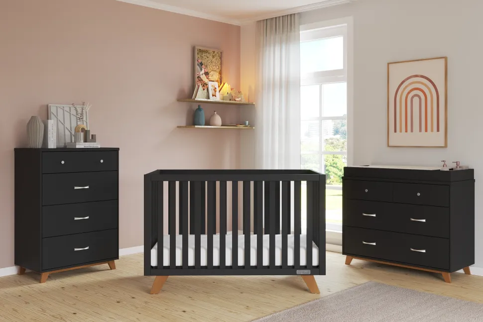 F01792 Universal Changing Table Topper, Ebony