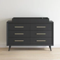 F01792 Universal Changing Table Topper, Ebony