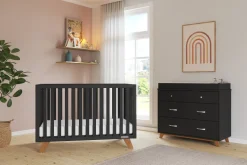 F01792 Universal Changing Table Topper, Ebony