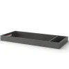 F01792 Universal Changing Table Topper, Midnight Gray