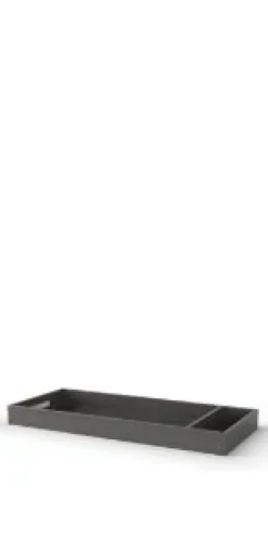 F01792 Universal Changing Table Topper, Midnight Gray