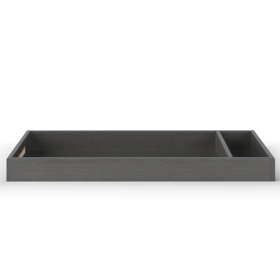 F01792 Universal Changing Table Topper, Midnight Gray