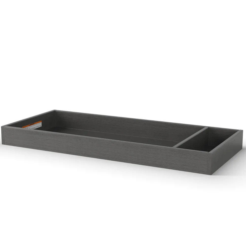 F01792 Universal Changing Table Topper, Midnight Gray
