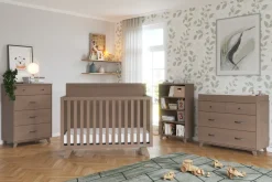 F01792 Universal Changing Table Topper, Dusty Heather