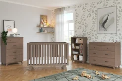 F01792 Universal Changing Table Topper, Dusty Heather