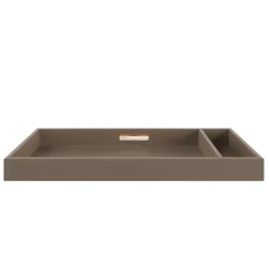 F01792 Universal Changing Table Topper, Dusty Heather