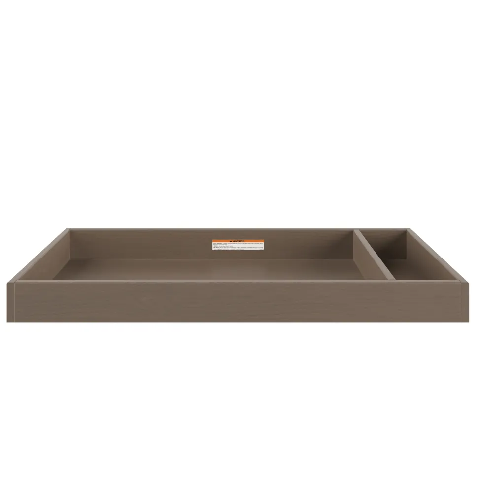 F01792 Universal Changing Table Topper, Dusty Heather