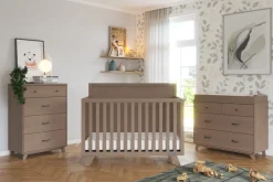 F01792 Universal Changing Table Topper, Dusty Heather