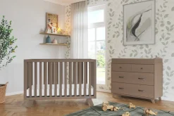 F01792 Universal Changing Table Topper, Dusty Heather