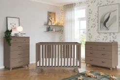 F01792 Universal Changing Table Topper, Dusty Heather