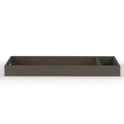F01792 Universal Changing Table Topper, Dapper Gray