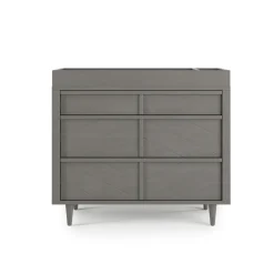 F01792 Universal Changing Table Topper, Lunar Gray