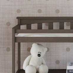 Flat Top Baby Changing Table, Dapper Gray
