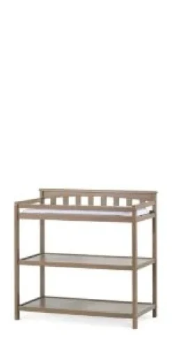 Flat Top Baby Changing Table, Dusty Heather