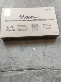 Flat Top Baby Changing Table, Cool Gray