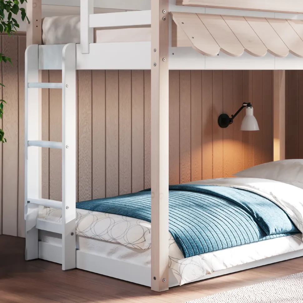 Garden Cottage Twin over Twin Bunk Bed